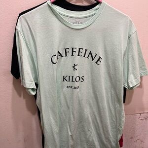 Lot (3) Caffeine and Kilos Arch tees